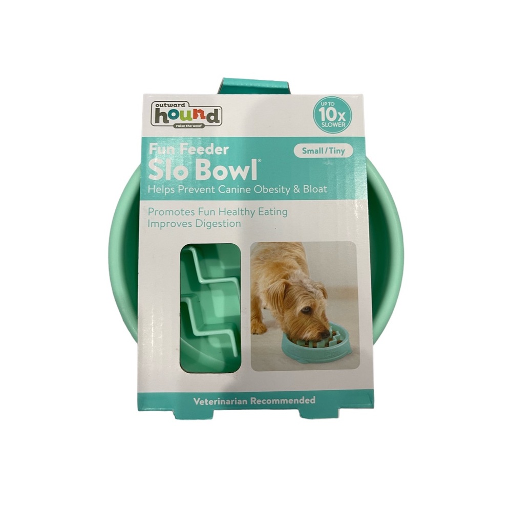 Outward hound fun feeder slo bowl small/tiny